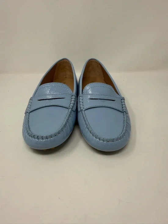 New Veronica Beard Jia Driving Loafer Sky Blue Sz 8.5 - Picture 9 of 14